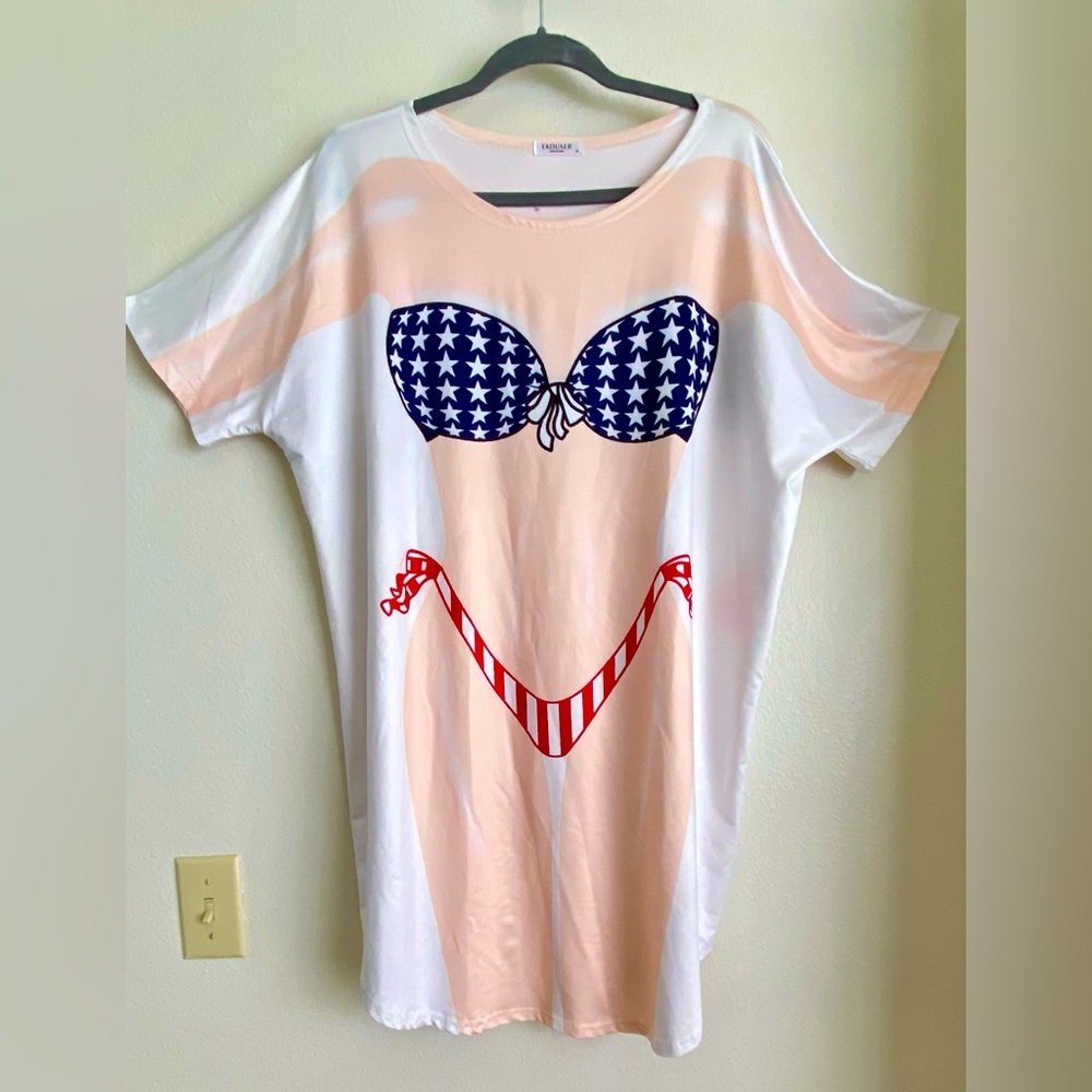 Beach T-Shirt/ coverup